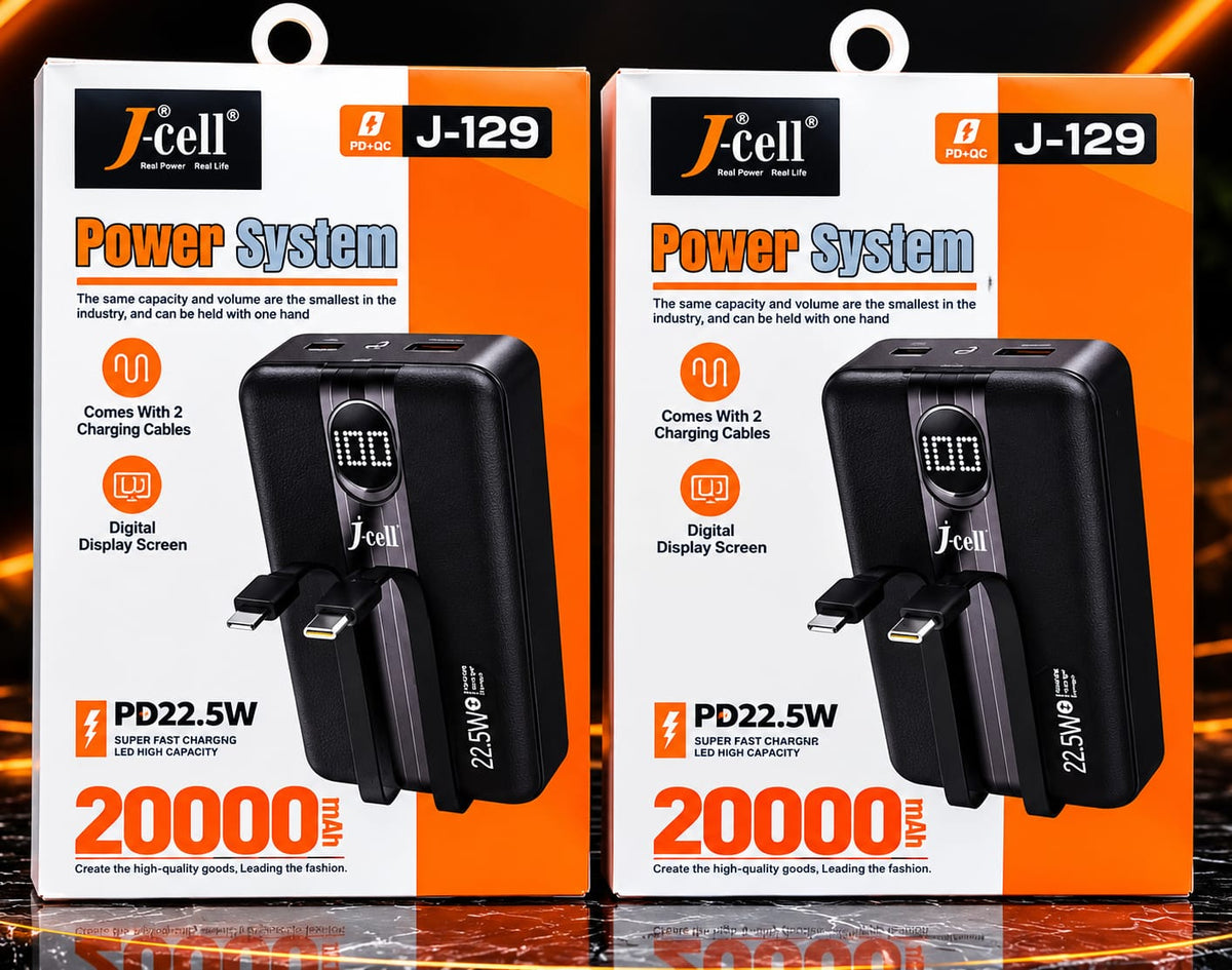 J-Cell J-129 20000mAh Power Bank